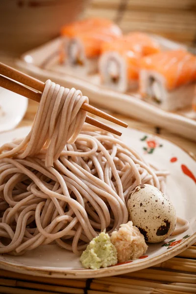 Cold Soba Japanese Food — Stock Photo, Image