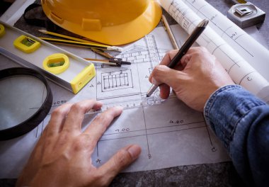 Mimari tasarım ve proje taslakları