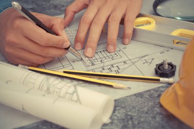 Mimari tasarım ve proje taslakları