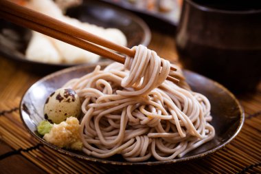 Soğuk soba, Japon yemeği.