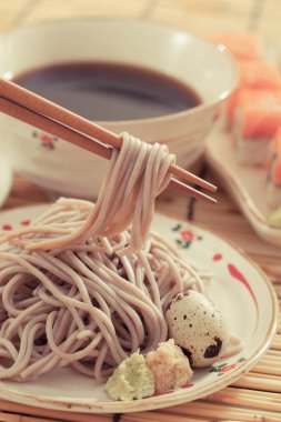Soğuk soba, Japon yemeği.