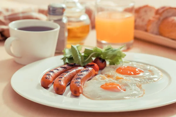 Gebakken Als Ontbijt — Stockfoto