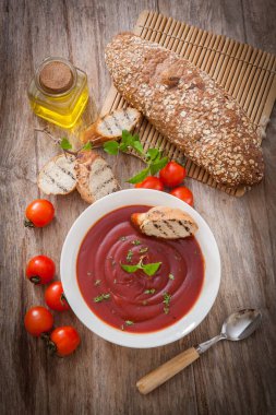 Domatesli domates çorbası, İspanyol mutfağı.