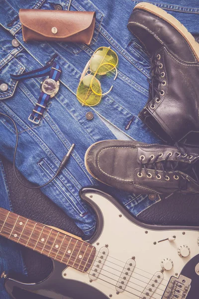 Mannen Collectie Van Kleding Vintage Stijl — Stockfoto