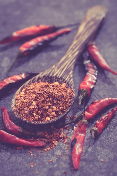 Chili powder with red chili
