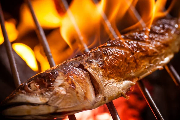 Hot Saba Grilling Pan — Stock Photo, Image