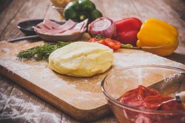 Masada pizza malzemesi var.