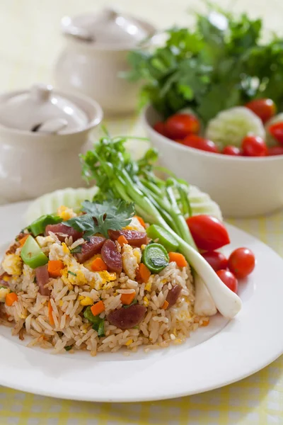 Fried Rice Asian Food — Stock Photo, Image