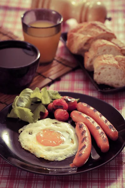 Stekt Ägg Till Frukost — Stockfoto