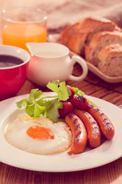 Stekt Ägg Till Frukost — Stockfoto