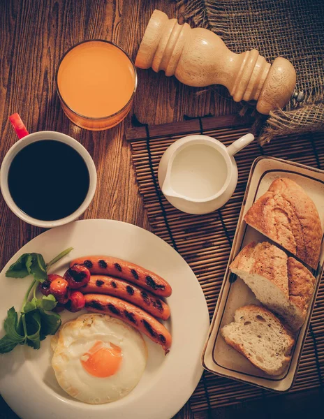 Stekt Ägg Till Frukost — Stockfoto