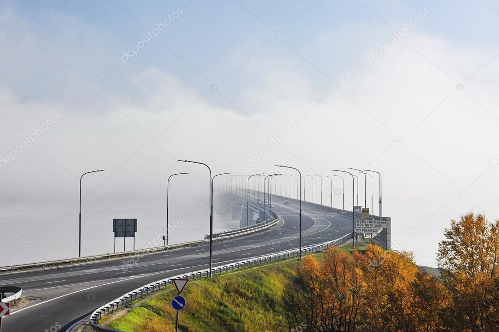 Мост Через Кольский Залив Фото