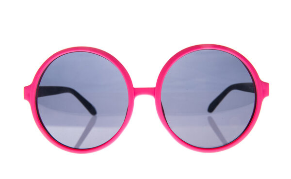 Round rose sunlasses