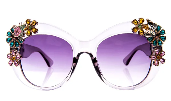 Sonnenbrille mit Strass verziert — Stockfoto