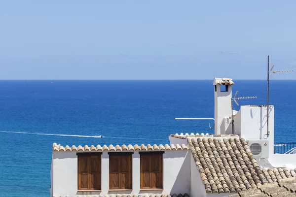 Blue Mediterranean, Spain, Alicante — Stock Photo, Image