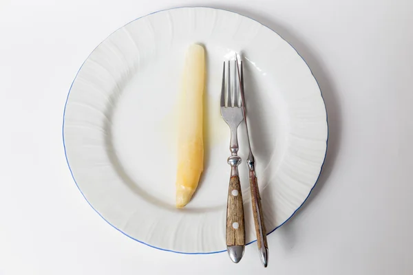 White asparagus — Stock Photo, Image