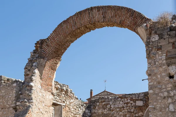 Rovine della chiesa di San Pedro in Hita, Guadalajara, Spagna — Foto Stock