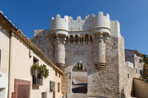 Porta di Santa Maria, Hita, Guadalajara, Spagna — Foto Stock