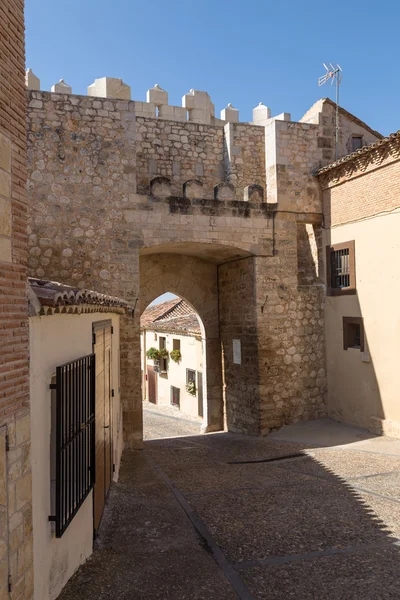 Porta de Santa Maria, Hita, Guadalajara, Espanha — Fotografia de Stock