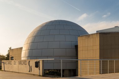 Madrid Planetarium görünümünü