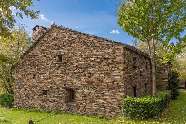 Stone house slate — Stock Photo, Image