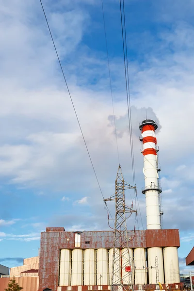 Factory chimneys — Stock Photo, Image