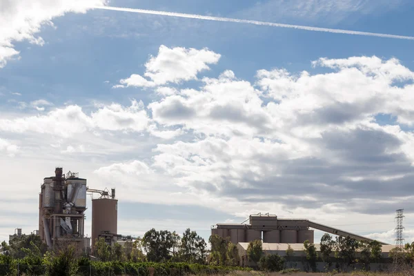 Factory in Sagunto — Stock Photo, Image