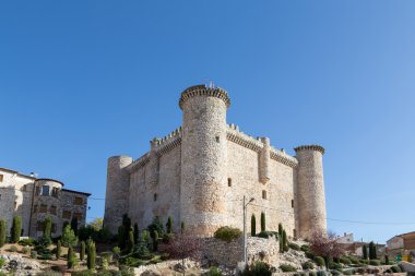 Castle Torija, Guadalajara, İspanya