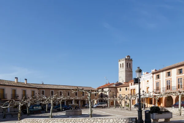 Plaza de la Villa v Torija, Guadalajara, Španělsko — Stock fotografie