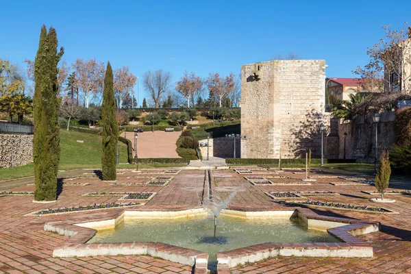 Alvar park tower Fanez, Guadalajara, Spain — Stock Photo, Image