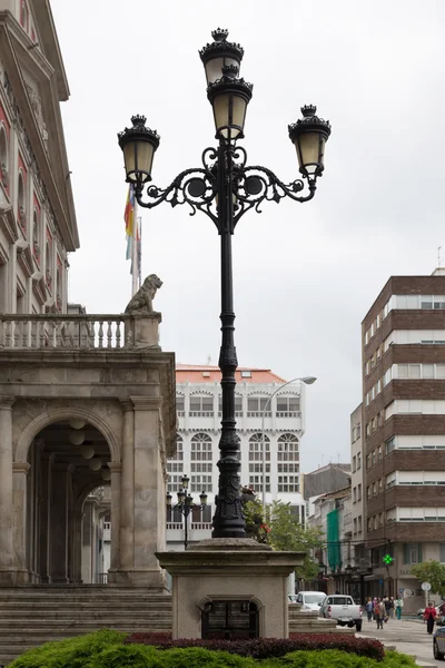 Lamppost in the city — Stock Photo, Image