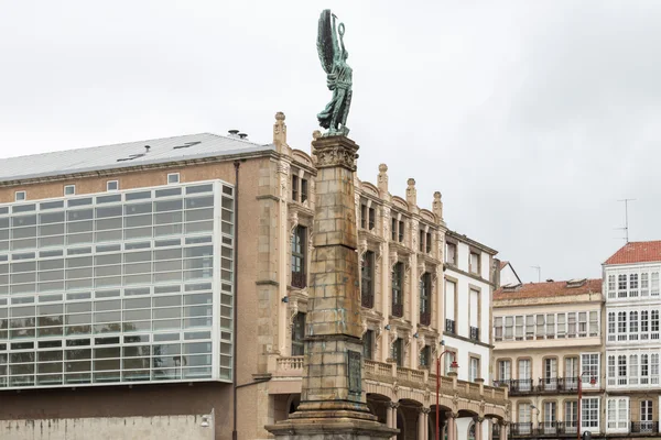 Emlékmű, hogy a bukott Afrikában, Ferrol, Galicia, Spanyolország — Stock Fotó