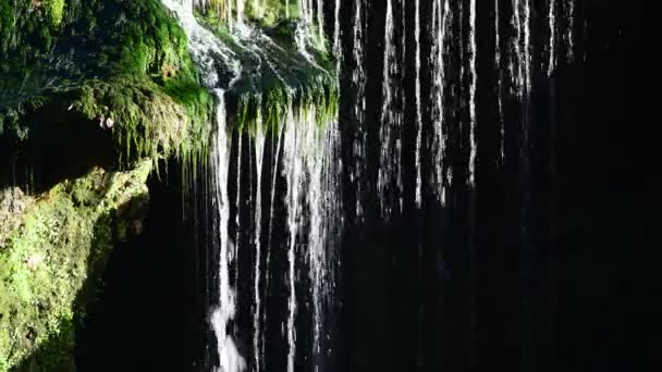 Waterfall traunfall near roitham, upper austria — Stock Footage Waterfall Traunfall Roitham Upper Austria Royalty Free Stock Video
