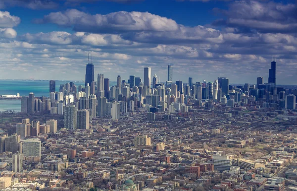 Aerial view of Chicago — Stock Photo, Image