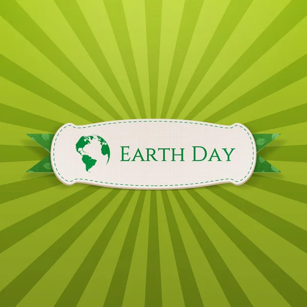 Earth Day realistic Holiday Banner Template