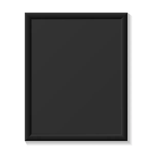 Black Board realistas Mockup — Vetor de Stock
