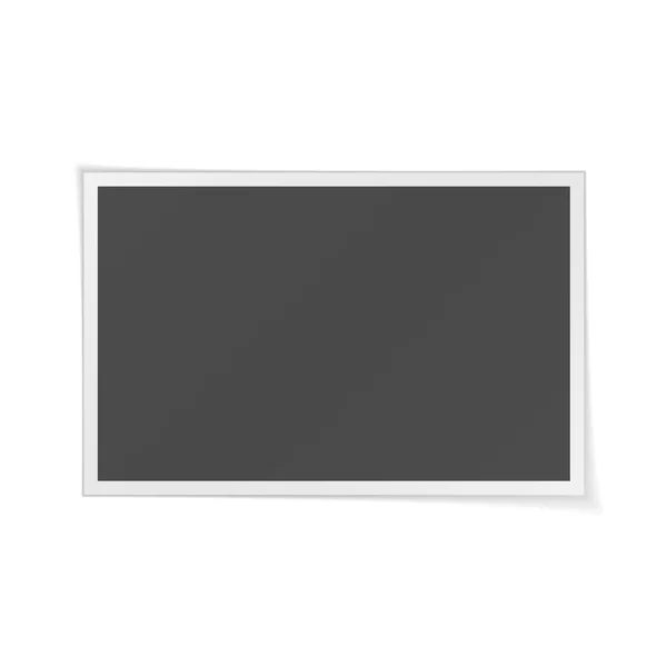 Photo Frame realistic Template — Stock Vector