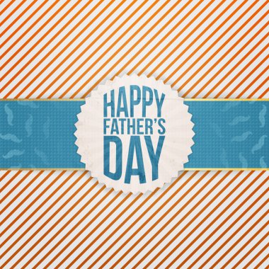 Babalar günü için kağıt grafik öğesi