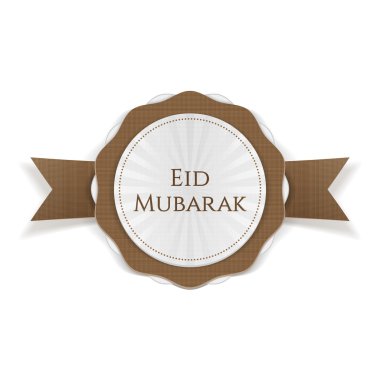 Eid Mubarak afiş tebrik gerçekçi