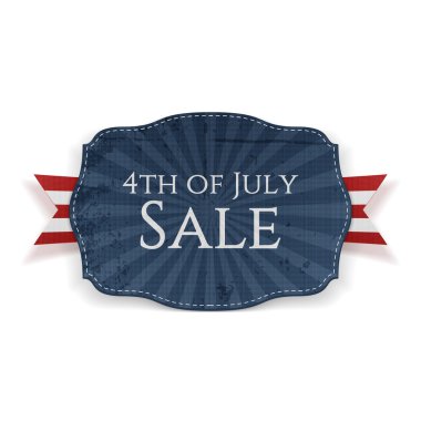 Dördüncü Temmuz Satılık tatil Banner