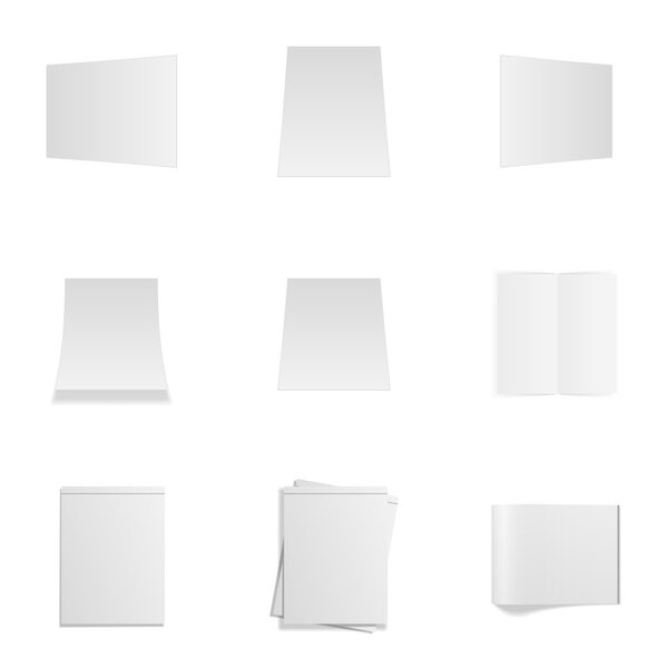 Пустые офисные макеты
