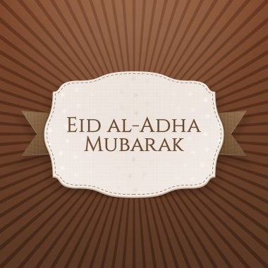 Kurban Bayramı mübarek rozet tebrik