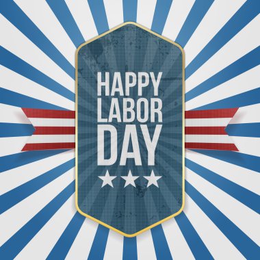 Rozet mutlu İşçi Bayramı metin