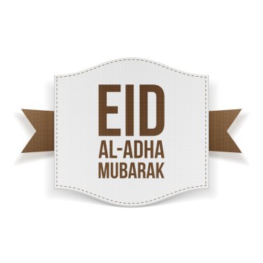 Bayram Kurban Bayramı metin ile gerçekçi Banner