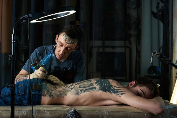 Studio of tattoo artist — Stock Photo, Image