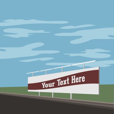 Açık Hava Reklam Banner kalkan görüntü sokakta Stand