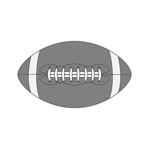 Винтажный американский футбольный мяч — стоковый вектор