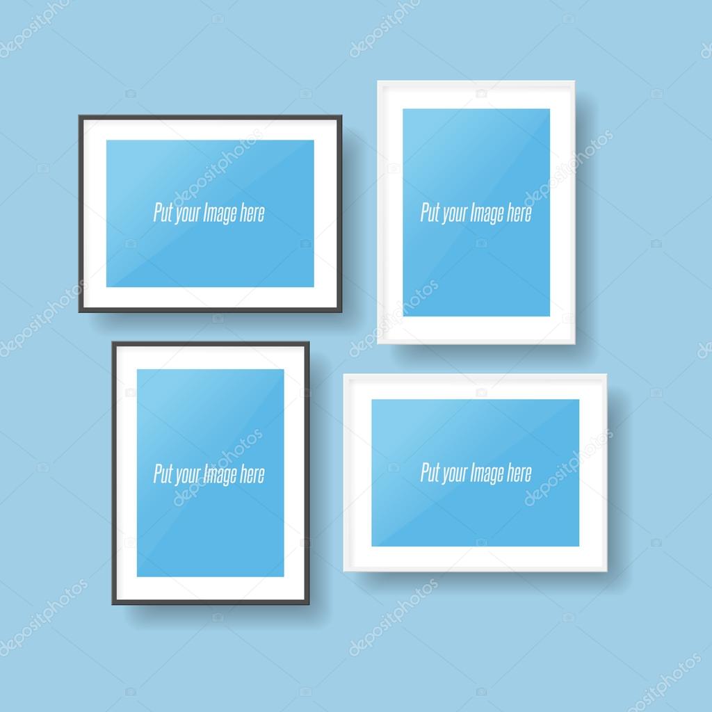 Black and white photo Frames