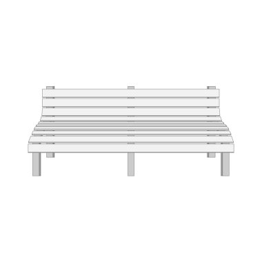 Tek beyaz modern tezgah