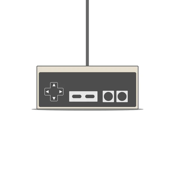 Gamepad flat Illustration — 图库照片